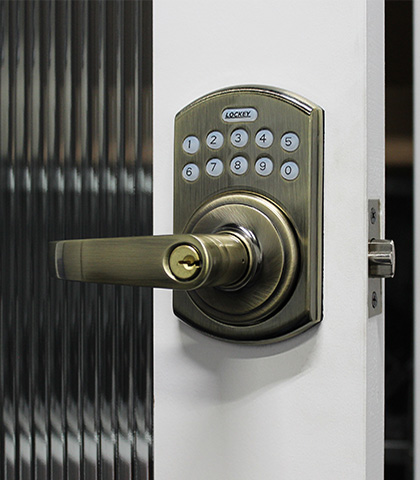 Lockey E-995 E-Digital Keyless Electronic Lever Door Lock With Remote